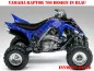 Preview: Invision Plaid Blau für Yamaha Raptor YFM 700 R 2006-2012
